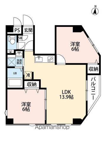 ソラシア小岩の間取り写真
