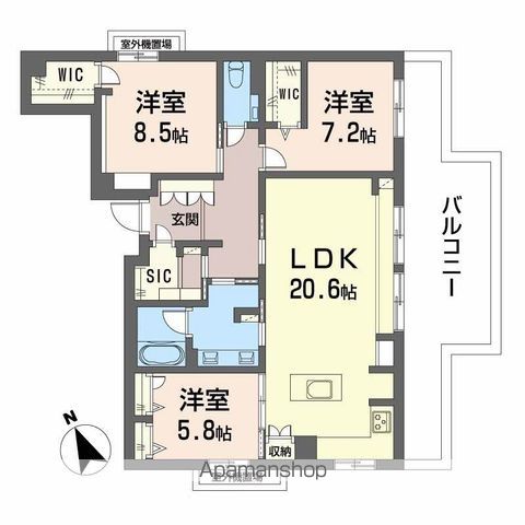 CASA REGIOの間取り写真