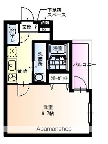 フジパレス新深江VII番館の間取り写真