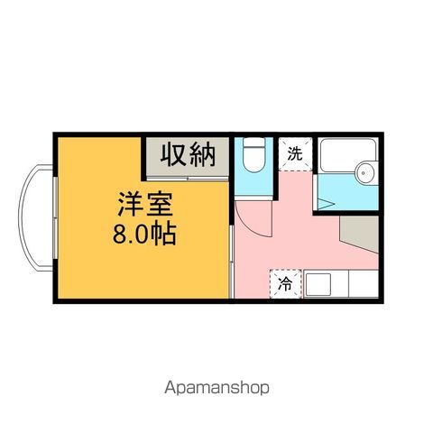コーポオオカドIICの間取り写真