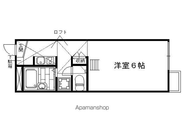 レオパレスMIRAIの間取り写真