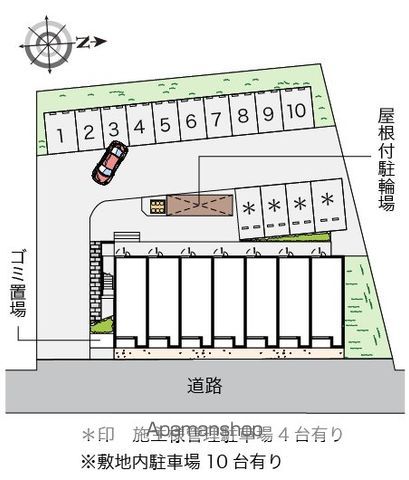 レオネクストクレーン 104 ｜ 和歌山県和歌山市西浜1424-8（賃貸アパート1K・1階・25.89㎡） その16