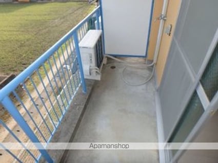 八束マンション[2K/34.65m2]のバルコニー