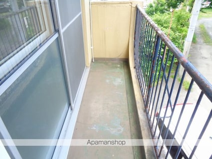 パールマンション[2DK/40.32m2]のバルコニー