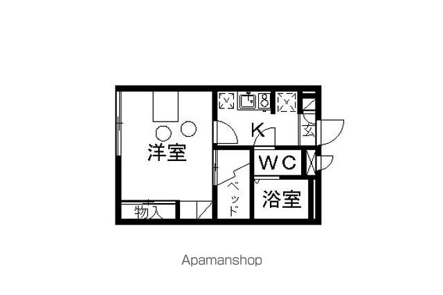 レオパレスWISHの間取り写真
