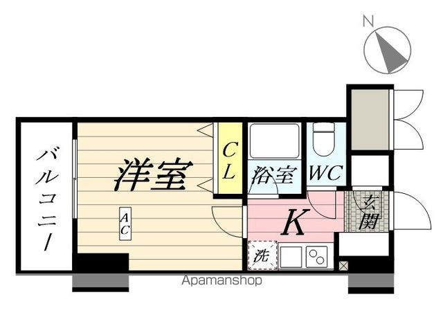 バージュアル横濱鶴見の間取り写真