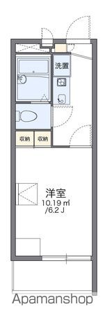 レオパレスマロードの間取り