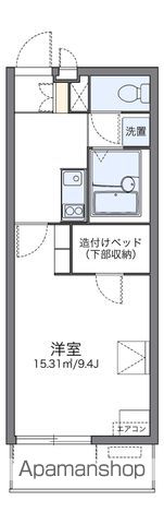 レオパレスイーストビレッジ2の間取り写真