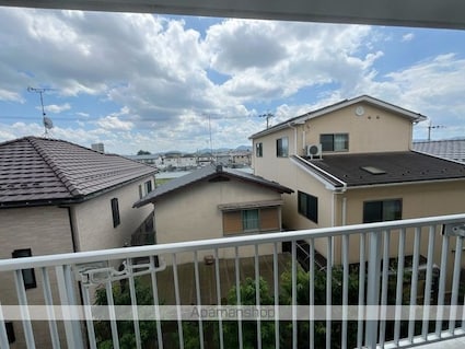 ウイング２１[3K/50m2]のバルコニー