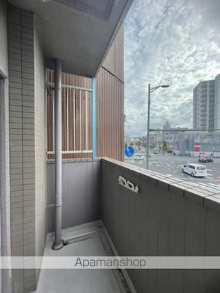 広島県広島市中区竹屋町[1R/20m2]のバルコニー