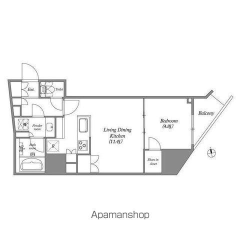 ＮＩＤＯ蔵前ＲＥＳＩＤＥＮＣＥの間取り