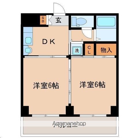 アルデール宮町の間取り写真