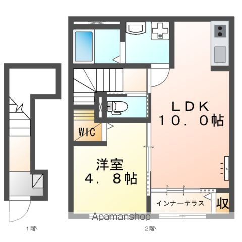 仮)桜井市大福アパートの間取り写真