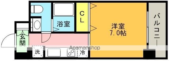 CITY SPIRE新神戸の間取り写真
