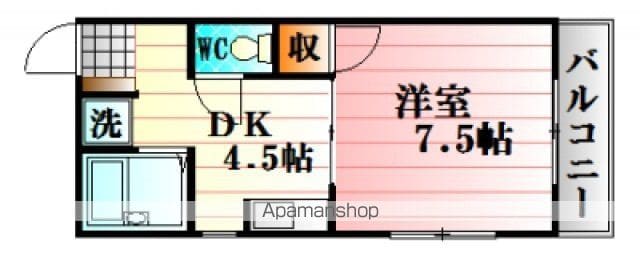 プロスパーヤマモトの間取り写真