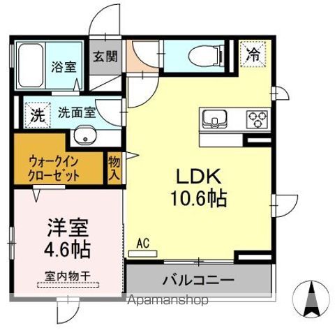 PRELUDE池尻の間取り写真