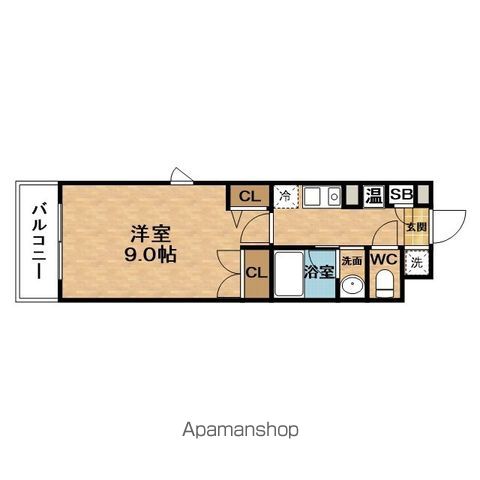 KOMATSUPALAZZOKYUGENZOCHOの間取り写真