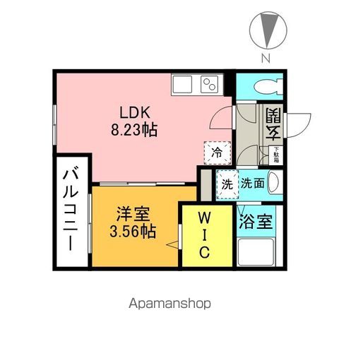 AJ新越谷の間取り写真