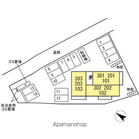 ＤーＲＯＯＭやはたⅢ 101 ｜ 山梨県甲府市上石田２丁目23-22（賃貸アパート1LDK・1階・41.95㎡） その19