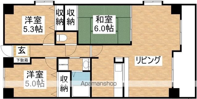 アビタシオン橋本IIの間取り写真