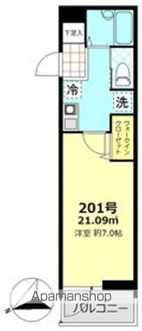 ルネコート青砥の間取り