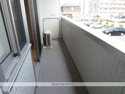 ＱＵＡＬＩＡ[1LDK/41.67m2]のバルコニー