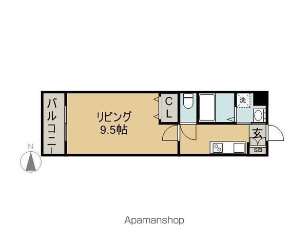 ARTIZA鶴舞の間取り写真