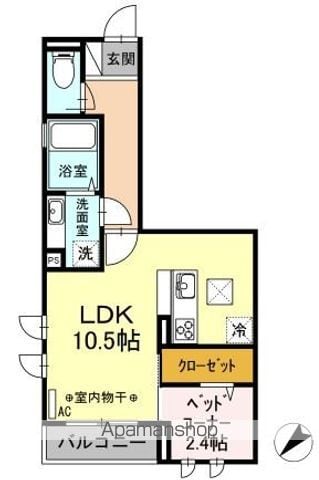 【サンク　フレールの間取り】