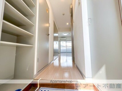 キャッスル朝生田　東棟[1R/21m2]の玄関