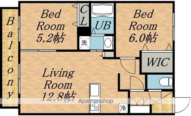 PARK VILLAGE SAPPOROの間取り写真