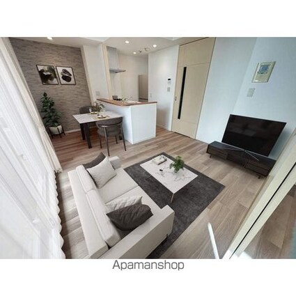 オーキッドレジデンス神楽坂[1LDK/40.84m2]のリビング・居間1