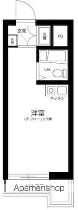メインステージ井荻駅前[1R/16m2]の間取図