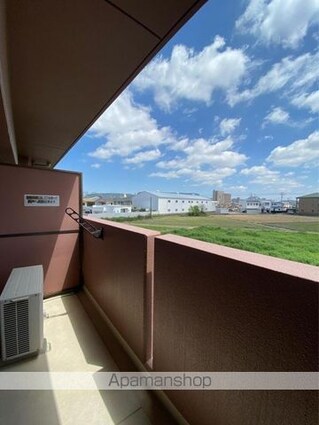 香川県高松市上福岡町[1R/34m2]のバルコニー