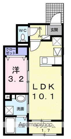 【杉並区善福寺のアパートの間取り】