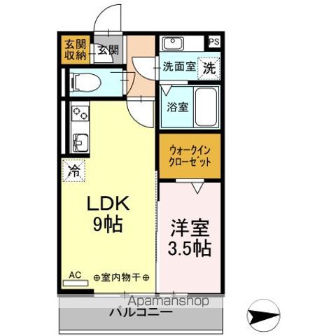 ニュー ヴィレッジの間取り写真