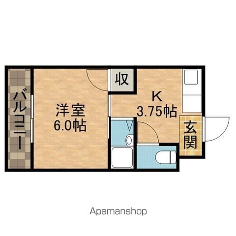 津之江パークハイツ2号館の間取り写真