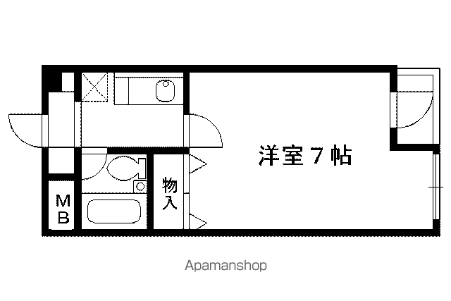 リバティ東大路の間取り写真