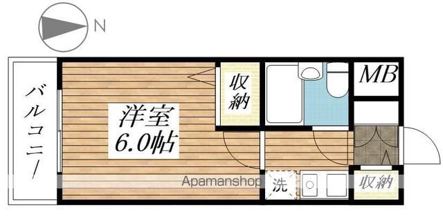 ライオンズマンション府中桜通りの間取り写真