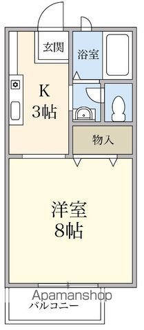パナハイツ三山A棟の間取り写真