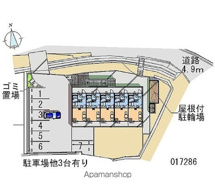 レオパレス大空[1K/20.28m2]の共用部