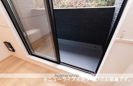 リーベ佐久ｃｕｒｒｅｎｔⅡ[2LDK/58.57m2]のバルコニー