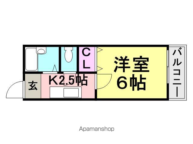 ヴィラ汐町の間取り写真