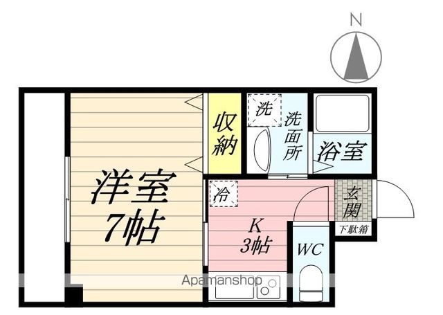 【大田区下丸子のマンションの間取り】