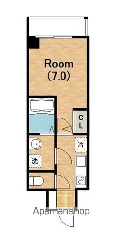 SーRESIDENCE難波大国町UNOの間取り写真