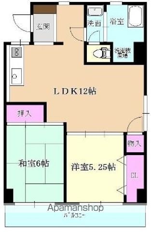グランエピ西長住の間取り写真