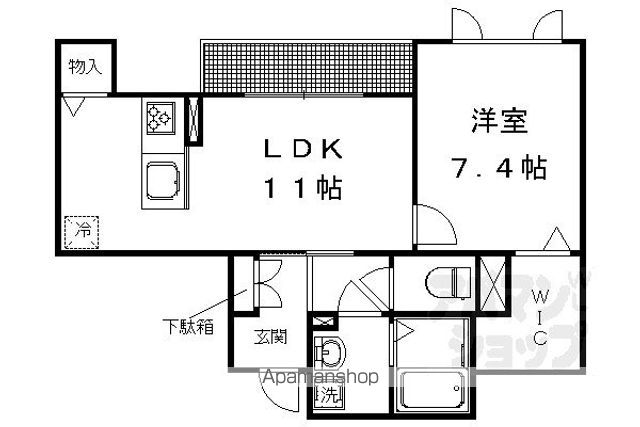 栗栖 KITAYAMAの間取り写真