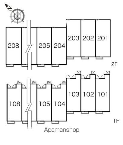 レオパレスハイライフ 103 ｜ 福岡県久留米市西町935-10（賃貸アパート1K・1階・23.61㎡） その22