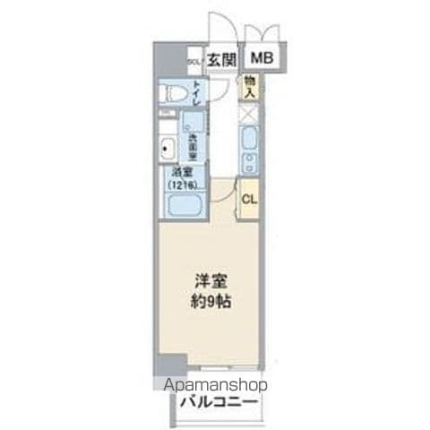スリーアイランドタワー名駅北の間取り写真
