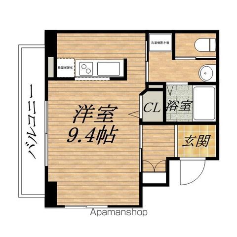 プレサンス心斎橋LAVIEの間取り写真