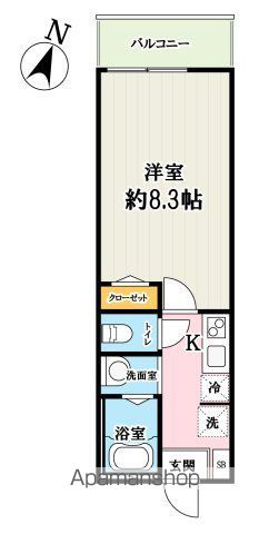 キャメルせんげん台4の間取り写真
